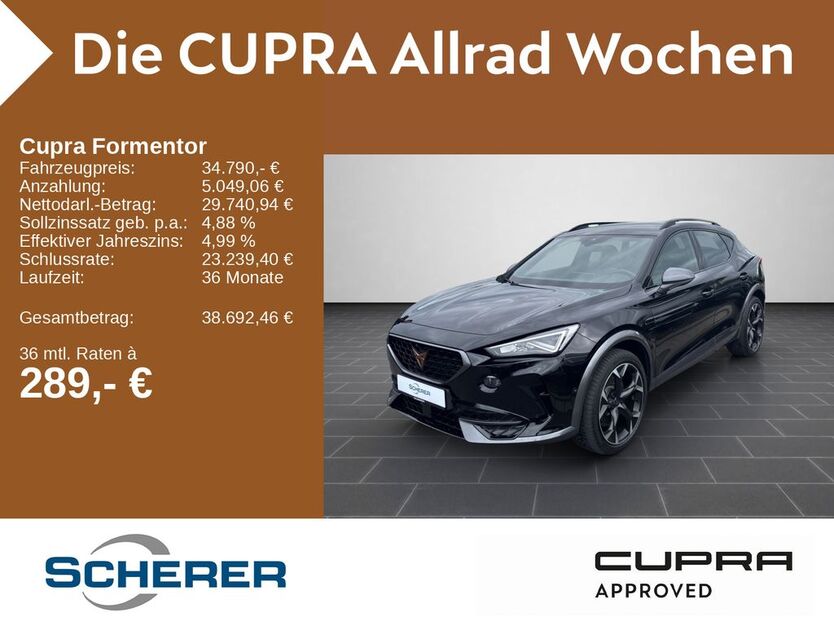 Cupra Formentor 11.983 km 34.790 € Mayen 56727