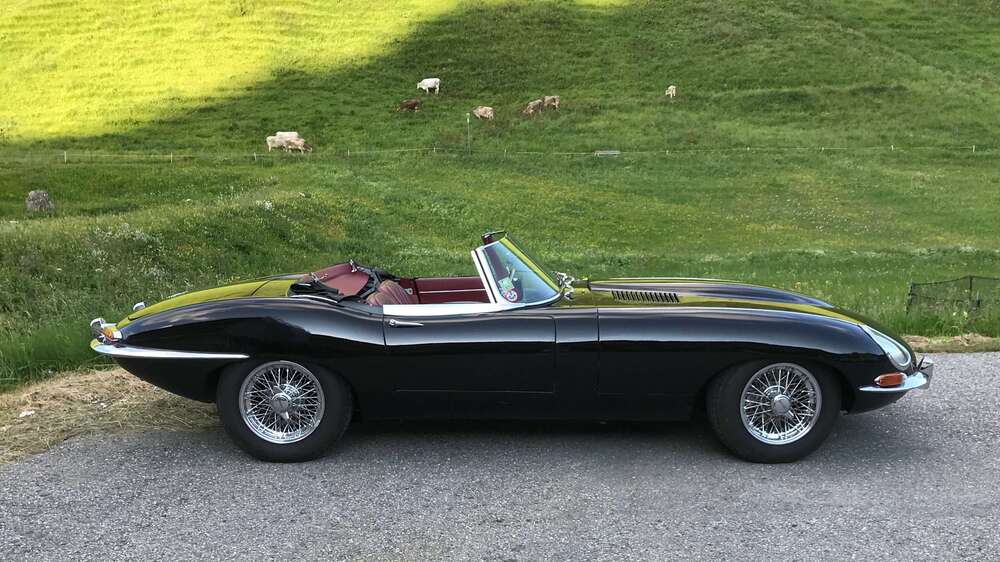 Jaguar E-Type 7.500 km 125.000 &euro; Hohenstein 72531