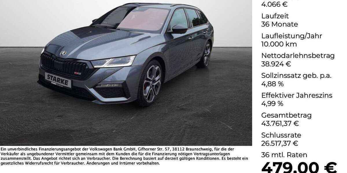 Skoda Octavia 20.593 km 42.990 &euro; Georgsmarienhütte 49124