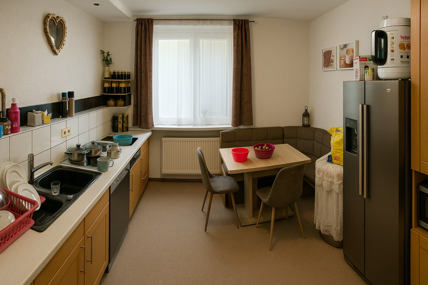 Exklusive, modernisierte 4-Raum-Wohnung in Augsburg