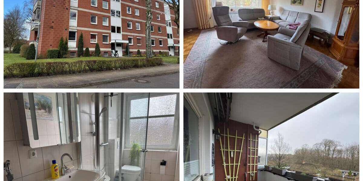Etagenwohnung Büdelsdorf - 3 Zimmer, 81 m&sup2;, 195.000&euro; | Angebot:26515200