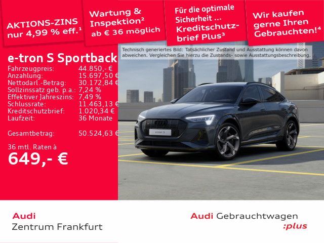 Audi e-tron 36.692 km 44.850 &euro; Frankfurt am Main 60326