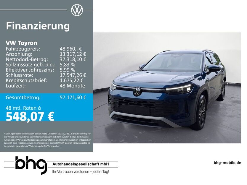 VW Tayron 28.598 km 48.960 € Bühl 77815
