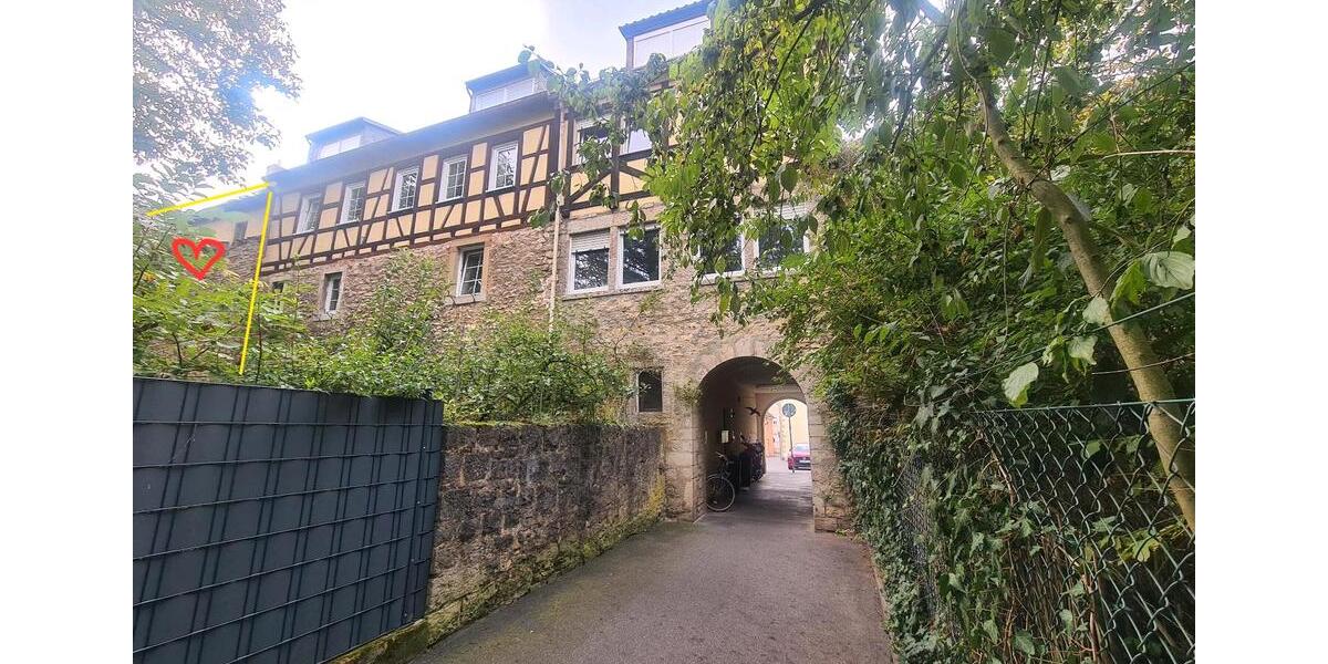Rarität - besser als Eigentumswohnung: Häuschen an der Stadtmauer 4 zimmer