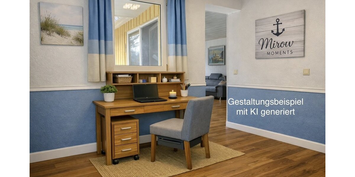 Meerzeit an der Seenplatte: Ferienhaus in absoluter Bestlage im Ferienpark Mirow - Doppelhaushälfte Mirow Granzow | Angebot:27119924