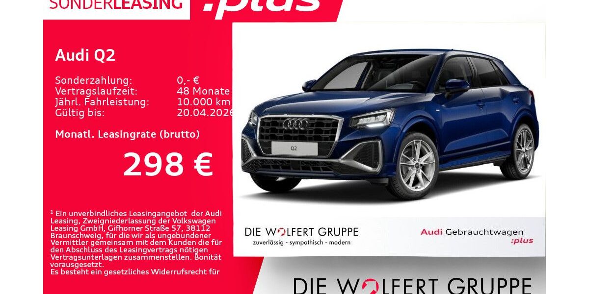 Audi Q2 20.359 km 30.390 &euro; Großwallstadt 63868