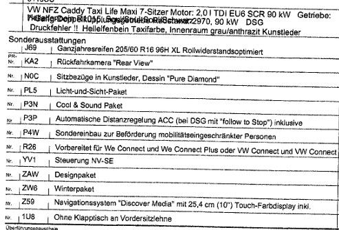 VW Caddy Maxi 99.500 km 38.999 &euro; Ahaus 48683