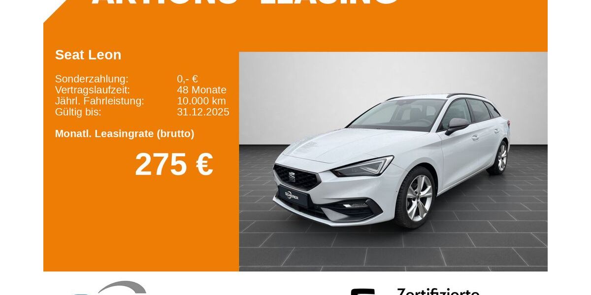 Seat Leon 20.760 km 25.995 € Heidelberg 69123