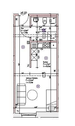 Single-Wohnung an der Spree 1 zimmer