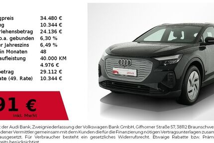Audi Q4 e-tron 28.990 km 34.480 € Nürnberg 90411