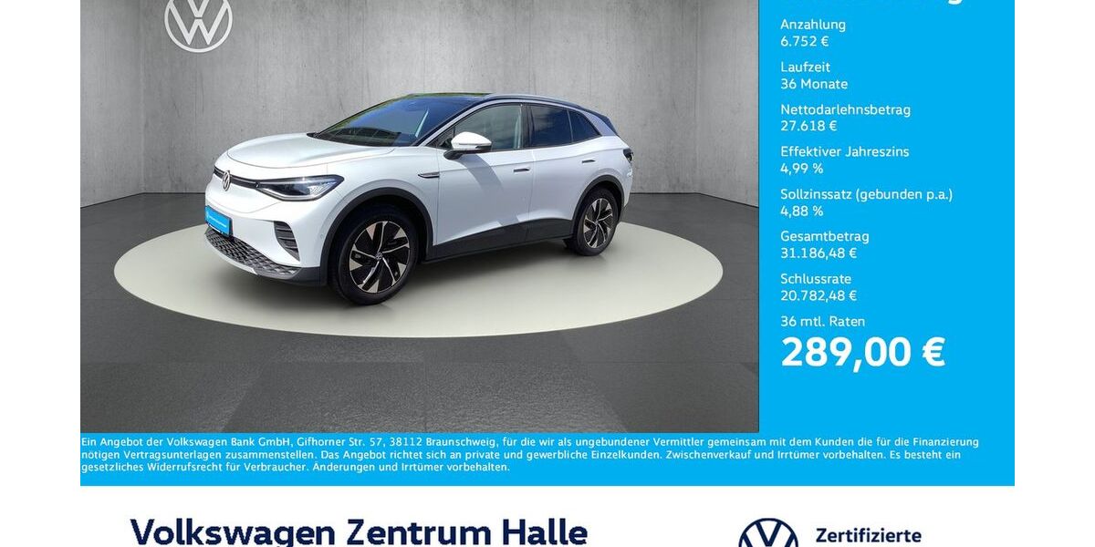 VW ID.4 37.104 km 32.270 &euro; Halle/Saale 06110