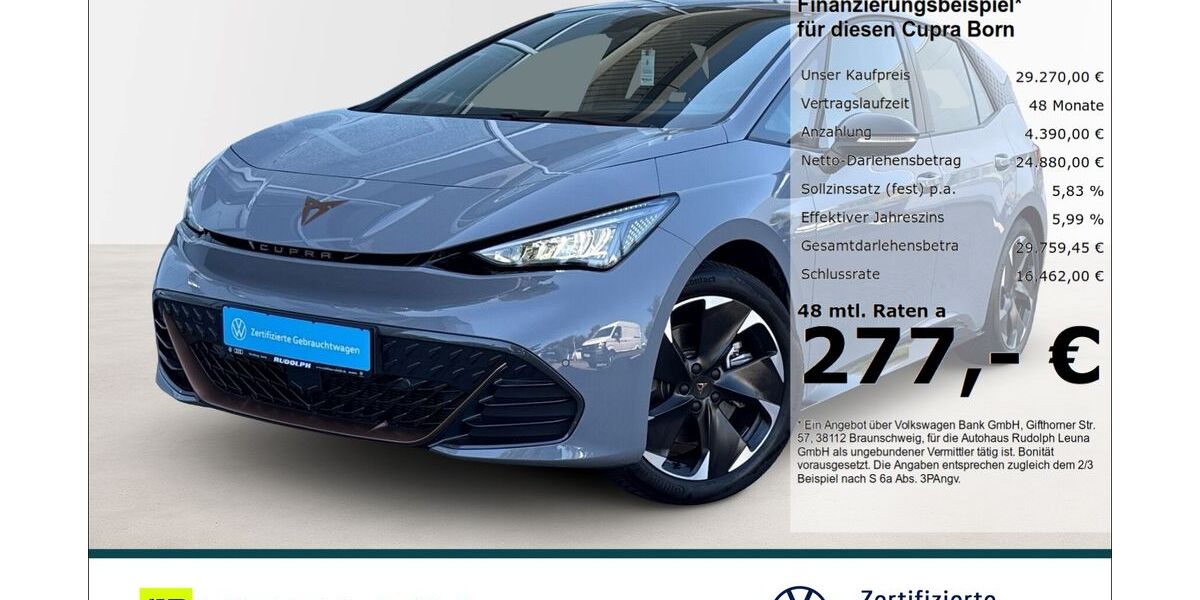 Cupra Born 5.800 km 28.760 &euro; Leuna 06237