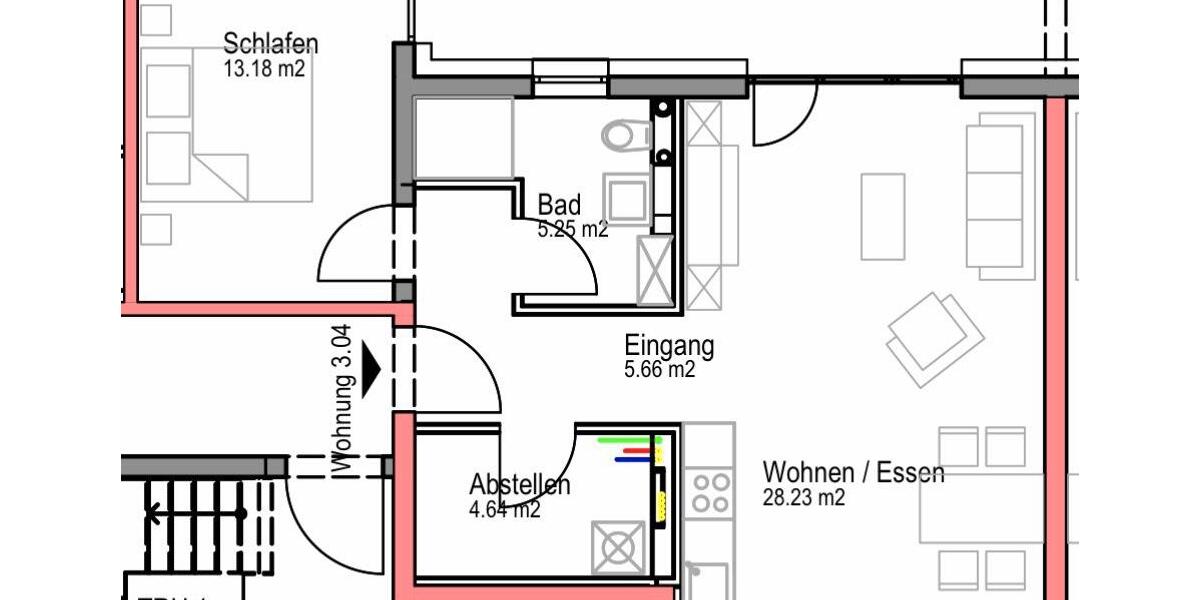 Einfamilienhaus Limburg an der Lahn - 2 Zimmer, 67 m&sup2;, 850&euro; | Angebot:24745564