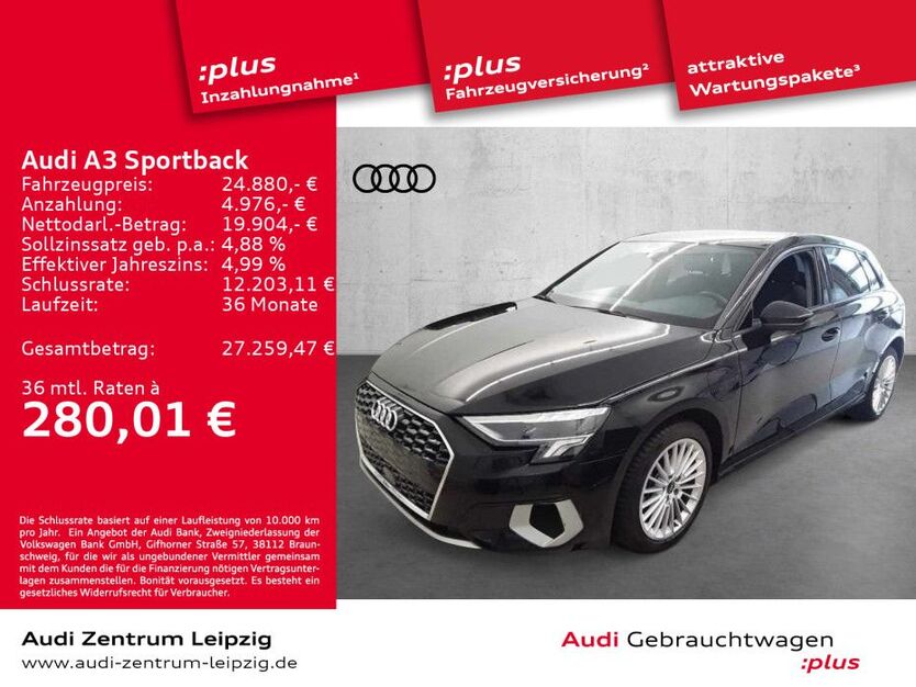 Audi A3 19.098 km 24.880 € Leipzig 04277