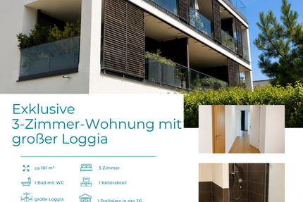 Wohnung Tutzing - 3 Zimmer, 101 m&sup2;, 2.220&euro; | Angebot:27359514