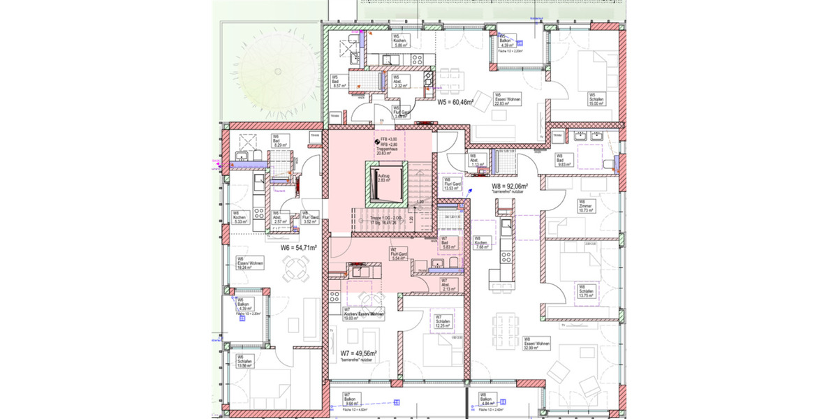 Nahe Zentrum: Barrierefreie 3-Zimmer-Wohnung mit schönem Balkon 3 zimmer