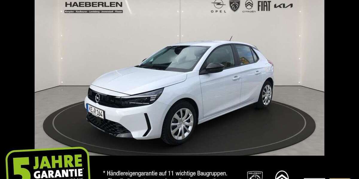 Opel Corsa 3.650 km 15.980 &euro; Kempten 87435