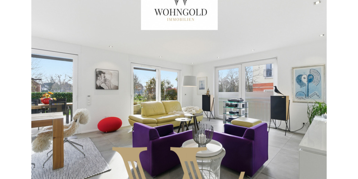 BJ 2020: barrierefreie Luxus-Erdgeschosswohnung mit Garten 3 zimmer