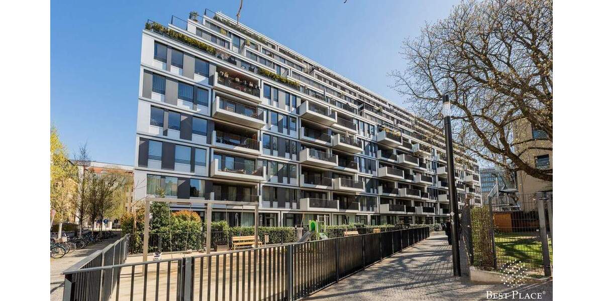 Premium-Wohnung am Schiffbauerdamm,7. OG, Terrasse, Concierge, Gym & Pool im YOO Berlin & Tiefgarage 4 zimmer