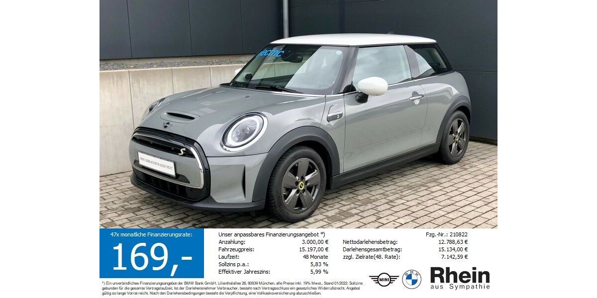Mini Cooper SE 79.873 km 14.890 &euro; Buchen- Hettingen 74722
