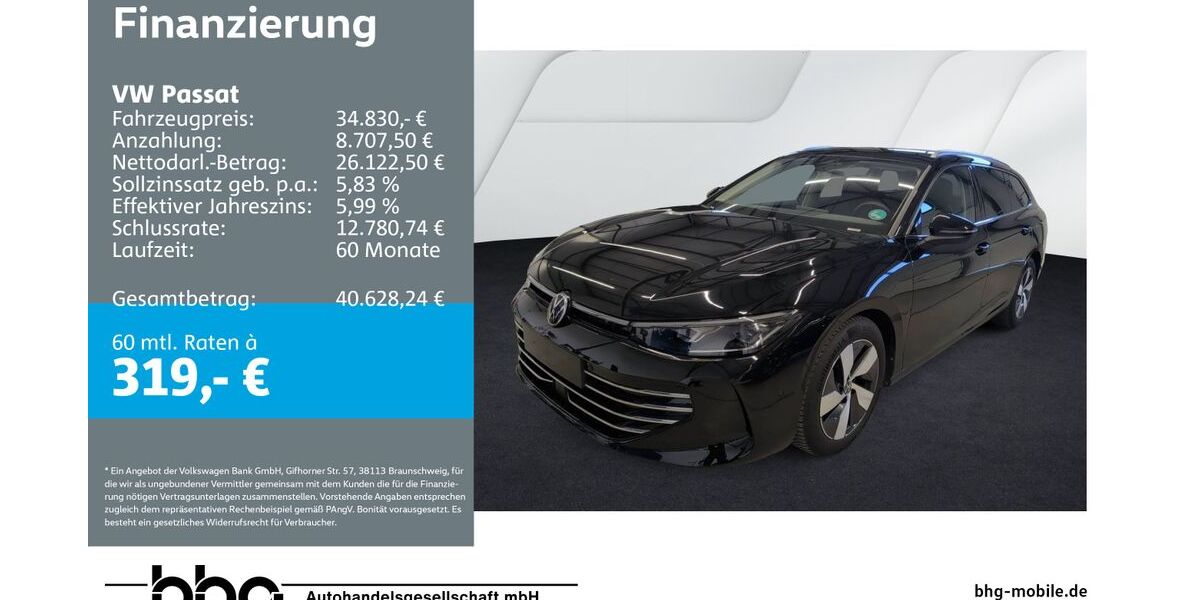 VW Passat 25.987 km 34.430 &euro; Ettlingen 76275