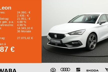 Seat Leon 33.700 km 23.590 &euro; Gersthofen 86368