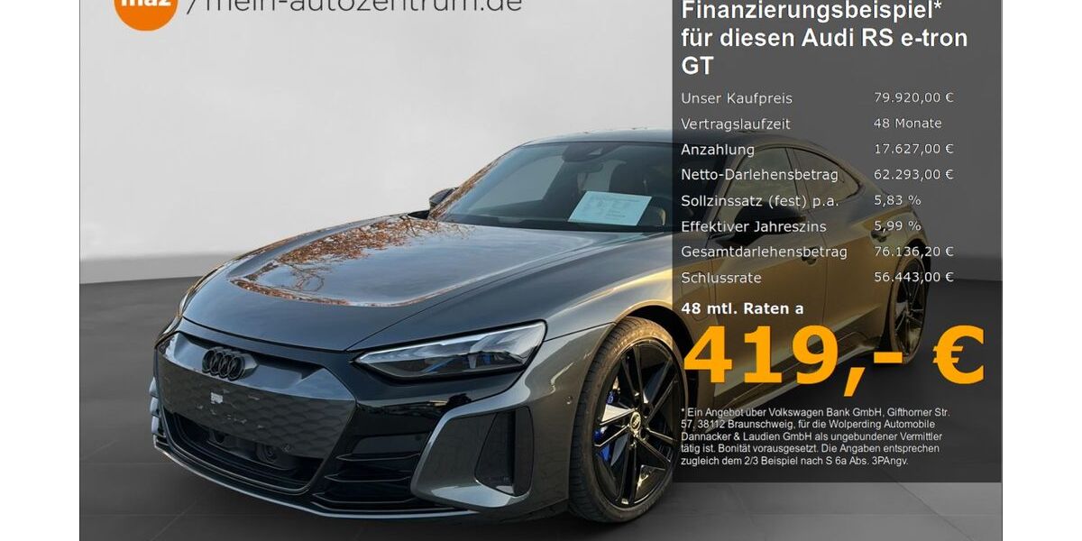Audi RS e-tron GT 21.974 km 77.950 &euro; Seevetal 21220