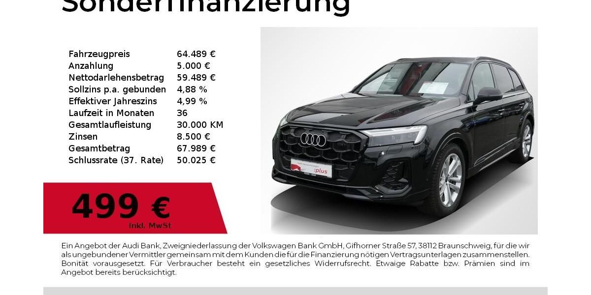 Audi Q7 32.482 km 64.489 € Lauf an der Pegnitz 91207