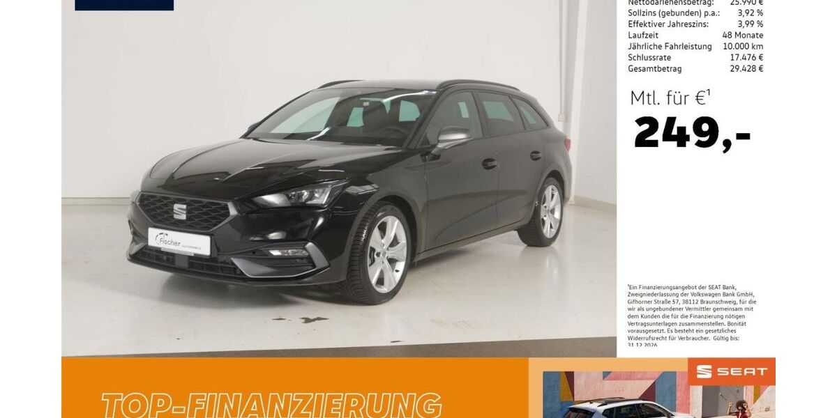 Seat Leon 26.773 km 26.980 &euro; Amberg 92224