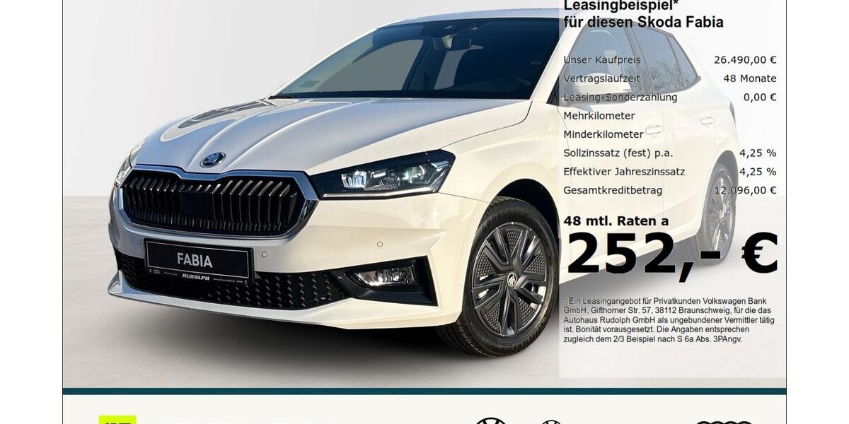 Skoda Fabia 2.500 km 25.980 &euro; Merseburg 06217