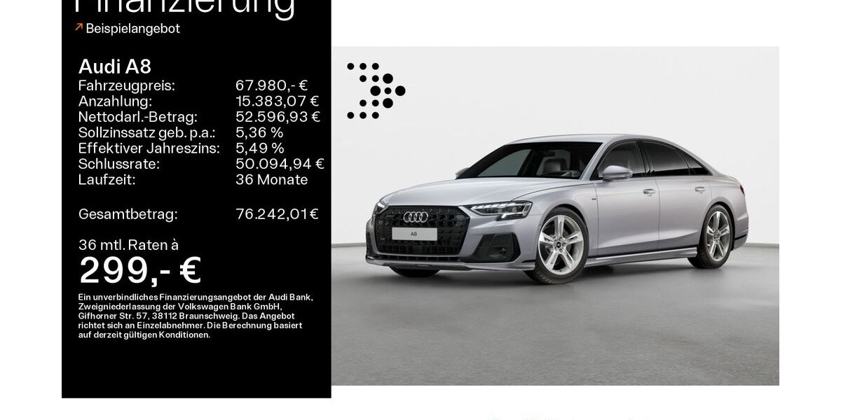 Audi A8 27.630 km 67.980 &euro; Haßfurt 97437