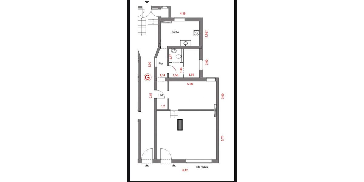 Erdgeschoßwohnung Hannover Nord - 3 Zimmer, 77 m&sup2;, 1.250&euro; | Angebot:25049550