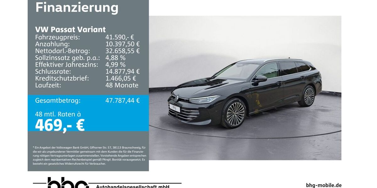 VW Passat Variant 26.618 km 40.960 € Albstadt 72458