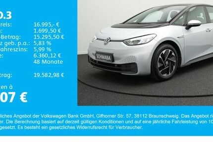 VW ID.3 50.400 km 16.995 € Gersthofen 86368
