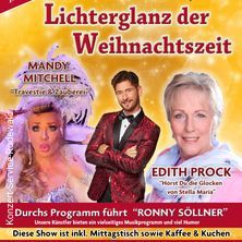 Mandy Mitchell, Edith Prock, Ronny Söllner - Lichterglanz der Weihnachtszeit 01.12.2025 Waldcafe Prinzenhaus