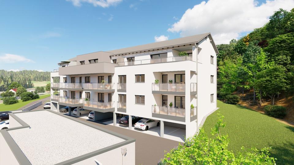 Vermiete helle 3-Zimmer-Wohnung in Hunderdorf (Neubau) 3 zimmer