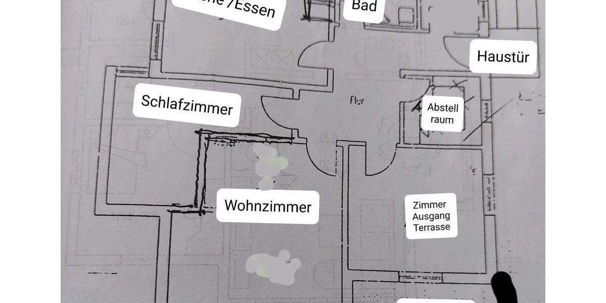 Wohnung 80m² 3ZKB 3 zimmer