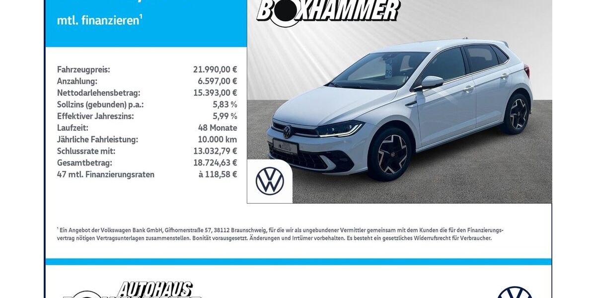 VW Polo 23.876 km 21.990 &euro; Bad Aibling 83043