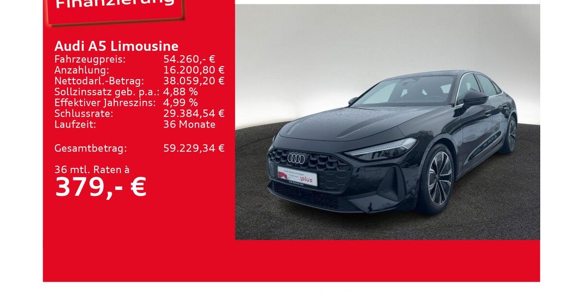 Audi A5 9.723 km 54.260 &euro; Ulm 89073