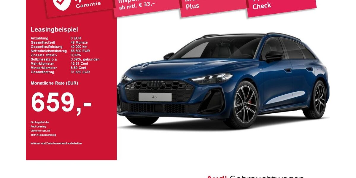 Audi A5 8.988 km 66.500 &euro; Plattling 94447