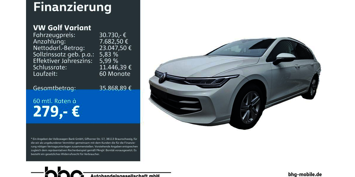 VW Golf 30.325 km 30.730 &euro; Kehl 77694