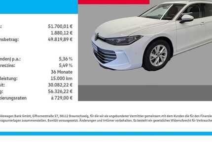 VW Passat Variant 2.500 km 51.700 &euro; Wanzleben-Börde OT Hohendodeleben 39164