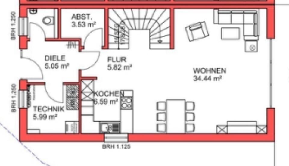 Doppelhaushälfte Kaisersesch - 5 Zimmer, 125 m&sup2;, 1.500&euro; | Angebot:24745872