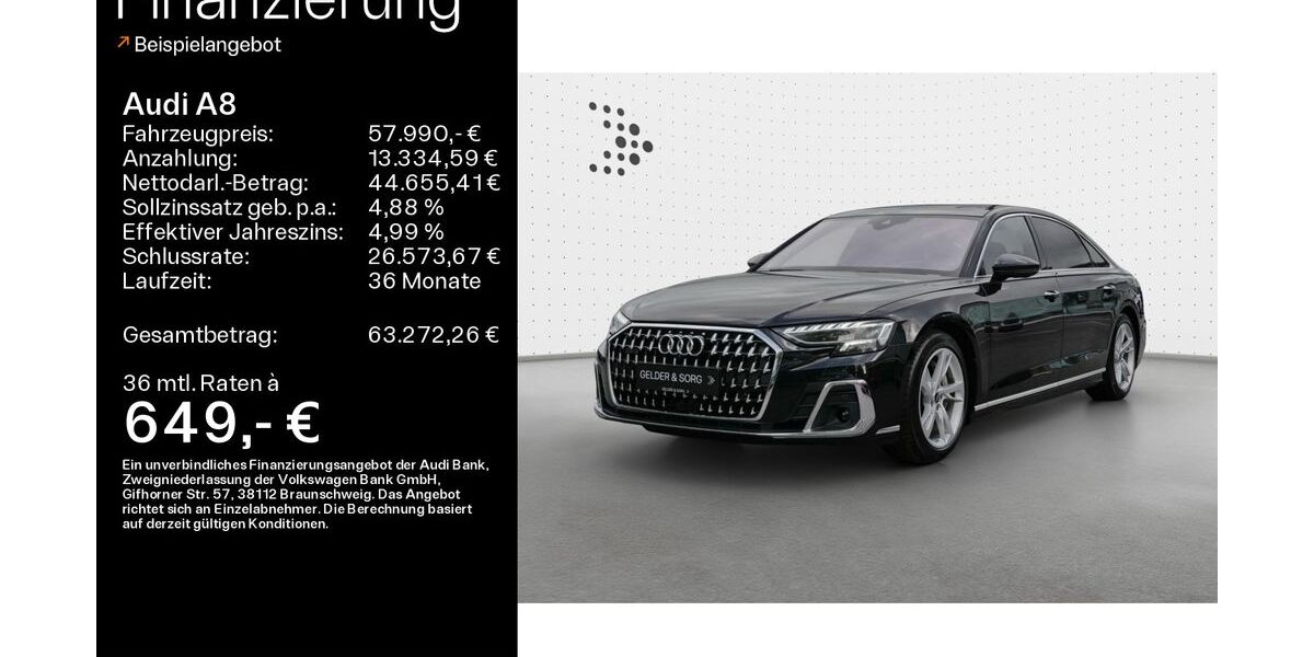 Audi A8 66.130 km 55.990 &euro; Haßfurt 97437