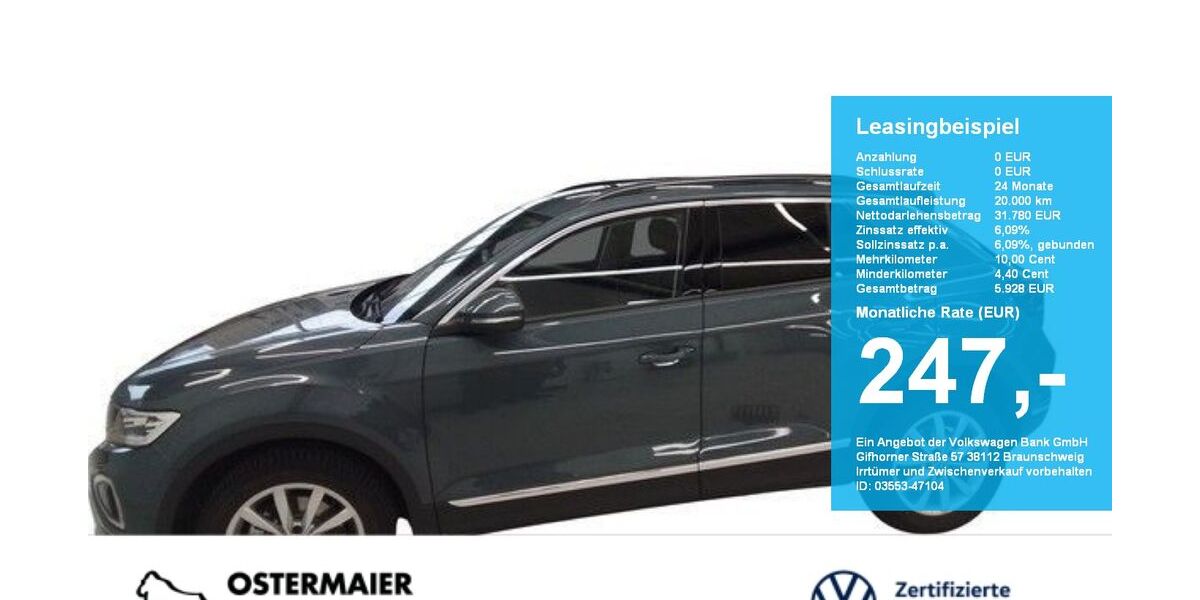 VW T-Roc 5.190 km 31.780 &euro; Vilsbiburg 84137