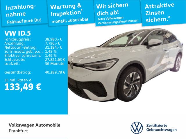 VW ID.5 13.898 km 38.480 € Frankfurt 60326