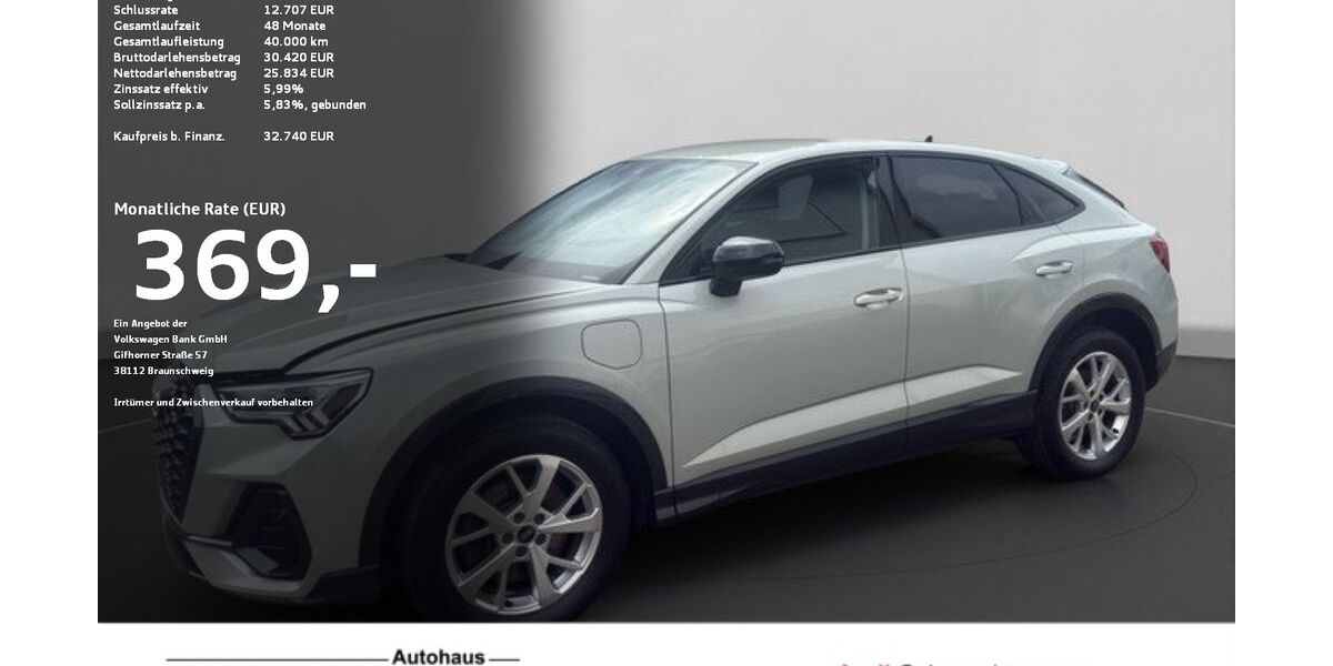 Audi Q3 59.580 km 32.110 &euro; Ravensburg 88214
