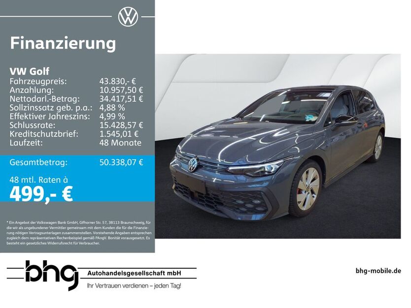 VW Golf 8.824 km 43.830 € Kehl 77694