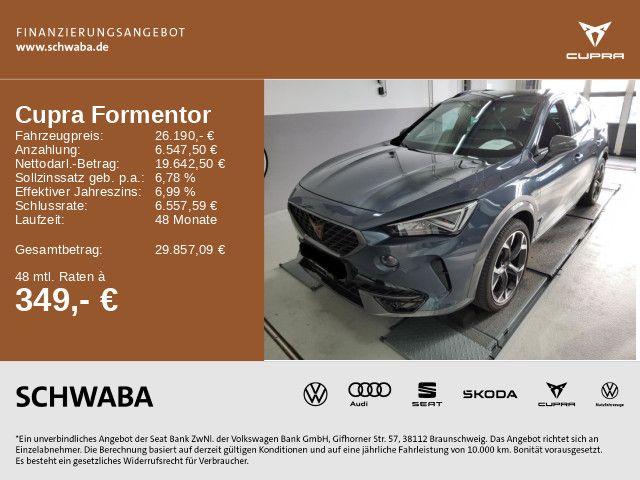 Cupra Formentor 43.900 km 26.190 € Gersthofen 86368