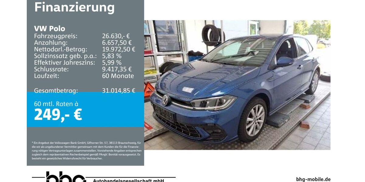 VW Polo 8.455 km 25.830 &euro; Rottweil 78628
